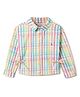 Tales & Stories Cotton Woven Full Sleeves Checked & Bow Applique Detailed Shirt - Multi Colour