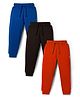 Pine Kids Knit Full Length Solid Lounge Pants Pack of 3 (Color May Vary)