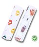 LazyToddler Muslin Premium Swaddle for Newborn Size 100x115cm Pack of 2 (Elephant , Fox)