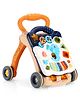 Play Nation Premium Seahorse Push Walker for Kids - Multicolor Activity Walker with Music & Light for Toddlers Fun Musical Table Sit to Stand Multi Activity Walker Interactive Learning Toy