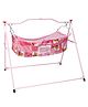 New Natraj Ghodiya Cradle Bear Print - Pink 