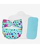 SuperBottoms Newborn UNO Cloth Diaper with Insert & Liner| 0-3M | Reusable Diaper | Periwinkle