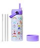 TOM & BELL Insulated Water Bottle for Kids 500ml,Double Wall Water Bottle for School, Sipper Bottle,Hot and Cold, Premium 304 Stainless Steel