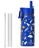 TOM & BELL Insulated Water Bottle for Kids 500ml,Double Wall Water Bottle for School, Sipper Bottle,Hot and Cold, Premium 304 Stainless Steel