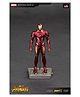 Marvel Iron Man+Hall of Armor Set MK50 Action Figure Toy Red - Height 10 cm