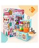 SANJARY Dream Kitchen Set Pretend Play Set Realistic Cooking Action Toy for Kids Color Design May Vary
