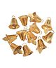 Asian Hobby Crafts Golden Craft Bells for Kids School Projects, Home Decor, Christmas Crafts, Gift Packing, DIY Jewelry, Art & Craft Activities | Set of 25 Pcs | Size - 2.5 cm
