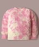 Cherry Crumble By Nitt Hyman Cotton Knit Full Sleeves Cable Knit Designed  Tie & Dye Unisex Sweater - Multi Colour
