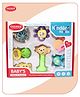 Aditi Toys Kinder Rattles Infant Teething Toys For Babies 8 Pcs For Newborn Baby (Color & Design May Vary)