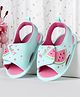 Cute Walk by Babyhug Booties With Mermaid Design - Blue