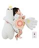 ARCADE TOYS Duck Baby Patter for Sleep, Baby Startle Prevention Sleep Aid Companion, Soothing Patting Sleeping Toy with Soothing Palm Pad, (Colour and design May Very)
