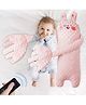 ARCADE TOYS Rabbit Baby Patter for Sleep, Baby Startle Prevention Sleep Aid Companion, Soothing Patting Sleeping Toy with Soothing Palm Pad, (Colour May Very)