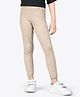Ariel Cotton Knit Solid Leggings - Peach