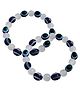 Kailash Creation Evil Eye Bracelet for Men and Women - Pack of 2-20 g