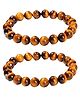 Kailash Creation Tiger Eye Bracelet for Women - Pack of 2