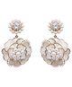 Kailash Creation Camellia Pearl Earrings Stylish Drop Stud Earrings for Women | Pack of 1-15 g