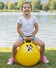 Babyhug Disney HOP Ball 58 cm - Yellow| Bounce Rubber Hop Ball| Jumping & Bouncing Ball For Boys Girls| Indoor & Outdoor Activity Toy| Best Activity Gift For Kids| BIS Certified| 45kg Weight Capacity
