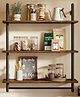 Ecofynd 3-Tier Multipurpose Stand for Living Room, Space-Saving Organizer Rack Shelf & Display Unit for Home, Office, Bedroom, Shops, Kids Room, Kitchen, Versatile Storage Solution (HK-PS044-BLK)