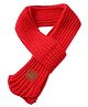 Priaansha Creation Knitted Woven Solid Muffler - Red