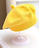Priaansha Creation Woven Solid Beret Hat - Yellow - Circumference  52 Cm
