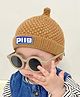 Priaansha Creation Knitted Woven Textured Cap - Brown - Circumference 46 Cm