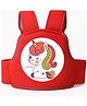 Kiddough Baby Safety Belt for Kids | Two Wheeler Bike/Scooty Belt for Kids Safety, Child Harness Safety Belt with Adjustable Baby Carrier for Toddlers & Baby (Cartoon Red)