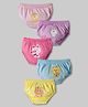 Doodle Poodle 100% Cotton Panties With Animal Print Pack Of 5 - Multicolour