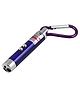 NEGOCIO Multifunction Mini Laser Pointer/Laser Light Uv Led Torch Flashlight Keychain Emergency Lights- PACK OF 1- COLOR MAY VARY