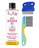 Coco Crush Lice Remover Hair Oil with Fine Teeth Nit Comb & Long Handle Lice Comb - 100 ml
