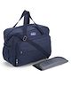 Premium Multipurpose Stylish Diaper Bag with Changing Mat| Water Resistant| Spacious Compartments| 2 Side Bottle Pockets| Multi-Compartment Organizer | Capacity- 15L -  Blue