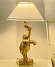 Casa Gold Antique Brass Finish Metal | Design Elephant | Table Lamp