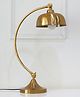 Casa Gold Antique Brass Finish Metal | Design Antique Study | Table Lamp