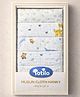 Totilo Premium Muslin Baby Hanky - Ultra Soft, Absorbent, Multipurpose Cloth for Newborns & Infants Set of 4