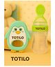 Totilo Baby Silicone Spoon Bottle with Soft Teether Feeder Combo , BPA Free Feeding Set- Green & Green