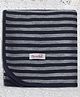 Merino Baby Wrap-Navy Stripe