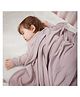 Merino Baby Blanket-Violet