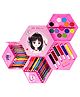 Parteet 46-Piece Kids Art and Craft Set For Kids with Crayons, Color Pencils, Sketch Pens, Watercolors, Sharpener, Eraser & Paper Clip and Birthday Party Return Gift For Kids (Multicolor)