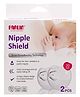 Farlin AA-31009 Silicone Nipple Shield 20mm - 2 Pieces, Ultra-Thin Breastfeeding Protector for Sore, Flat or Inverted Nipples, BPA Free, PVC and Phthalate Free Soft Silicone, Non-toxic