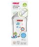 Farlin ABB-B001-24 Wide Neck Glass Feeding Bottle BPA-Free Anti-Colic Soft Silicone Nipple Durable & Heat-Resistant Easy to Clean Baby Milk Bottle for Newborns Infants & Toddlers - 240 ml