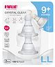 Farlin AC-21015 Anti-Colic Silicone Nipple BPA-Free Soft & Flexible Wide Neck Slow Flow Easy Latch-On Compatible with Standard Bottles  - Size LL