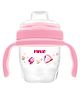 Farlin AET-010-C Gulu Spout Learner Cup 120mL, BPA Free, Anti Colic Spill Proof Sippy Cup with Soft Silicone, Spout Easy Grip Handles Easy to Clean Durable Transition Training Cup for Babies 9m+