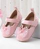 Cute Walk by Babyhug Booties With Bow Applique - Pink