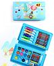 Animal Printed Color Set for Drawing & Painting Portable Art Box Best Return Gift 42 Pieces - Light Blue
