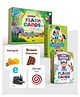 Target Publications Flash Cards for Babies | 224 Non Tearable Cards | 1-6 Years | Set of 3