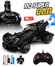 Fiddlerz Remote Control Car with Mist Spray Action Flashing Lights USB Rechargeable RC Car for Kids Boys and Girls 3 Years + (Screwdriver Not Included)