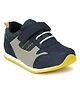 Tuskey Velcro Closure Jogger Shoe - Blue