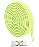 Neska Moda Solid No Tie Up Shoelaces With Lace Buckle - Neon Green