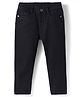 Kookie Kids Denim Woven Full Length Solid Color Jeans - Black