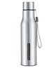 Signoraware Blaze Stainless steel Water Bottle | Reusable | Dishwasher Safe | Wide Mouth | Freezer safe | Ideal for Office Use | Great for Camping | Sports & Outdoor Activities ( 1 Ltr | Steel )