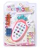 KiddyBuddy Rabbit Themed Mobile Phone With Sound & Light - Peach